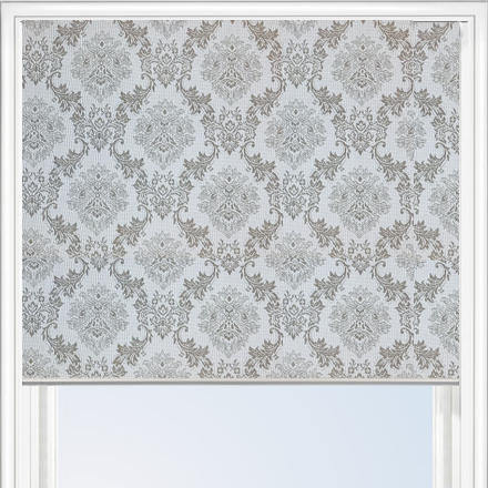 Light Coffee Lace Roller Blind