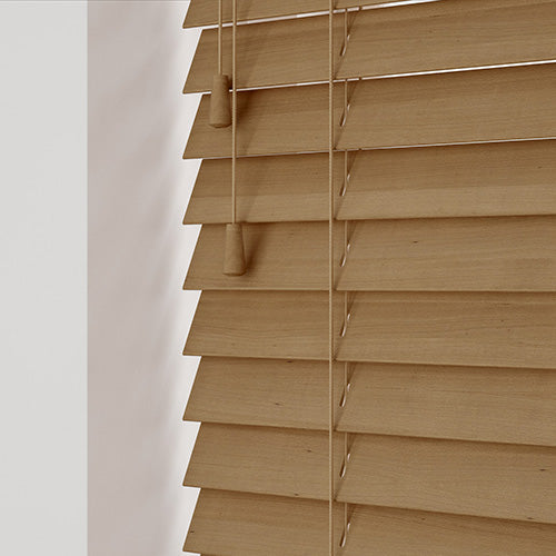 Tawny Wooden Blind