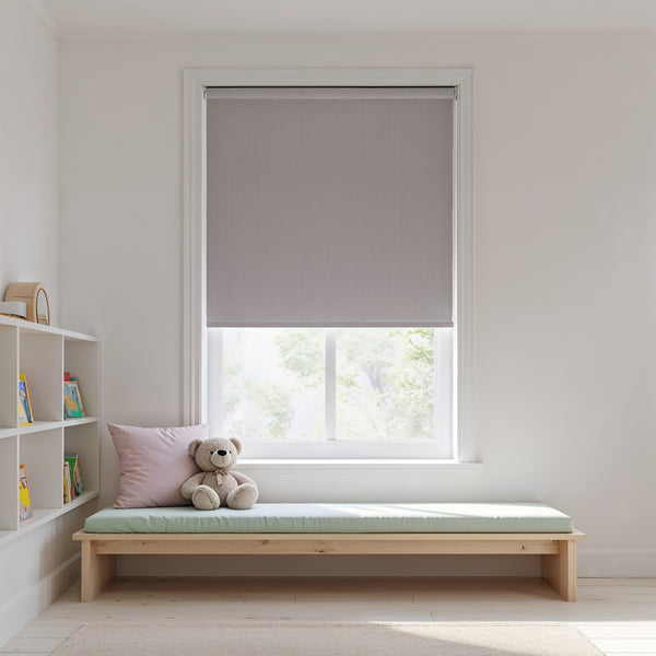 Lares Ash Grey Roller Blind