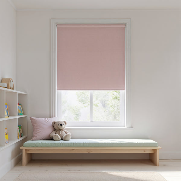 Lares Dusty Pink Roller Blind