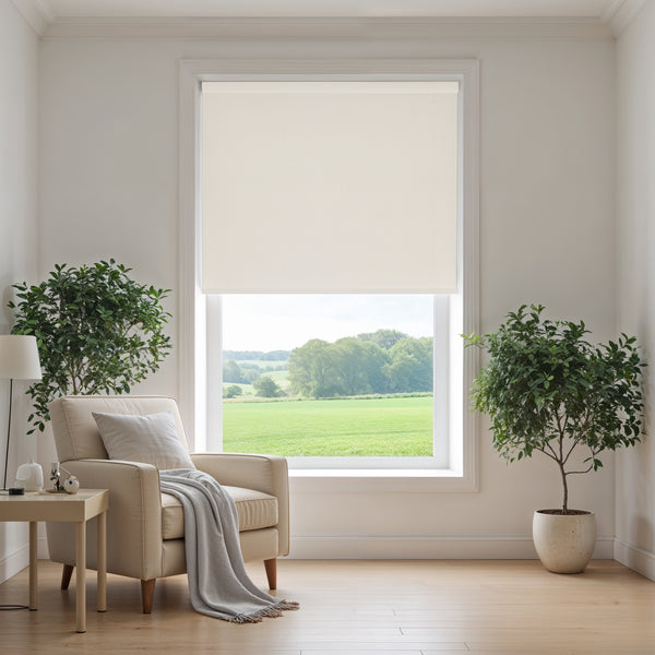 Lares Linen Beige Roller Blind