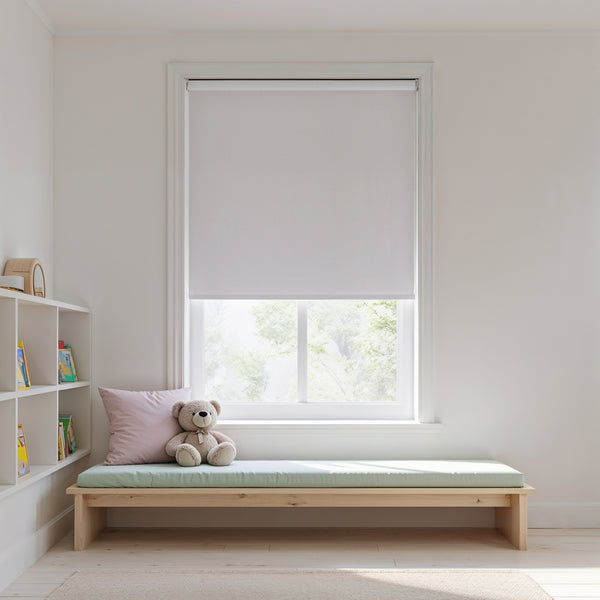 Lares Mist Grey Roller Blind