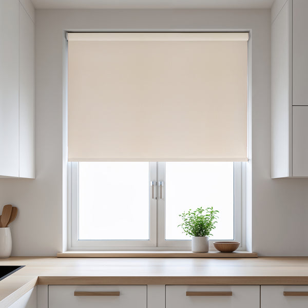 Lares Sandstone Beige Roller Blind