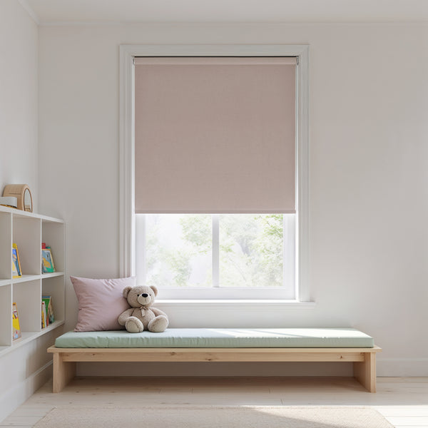 Lares Stone Grey Roller Blind