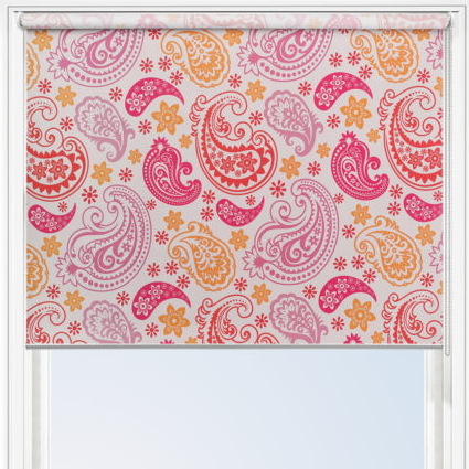 Colourful Paisley Roller Blind