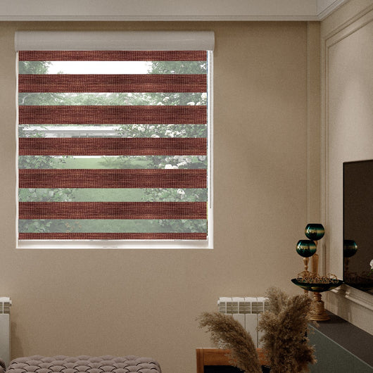 Cordovan Copper Penny Blend Day and Night Blind