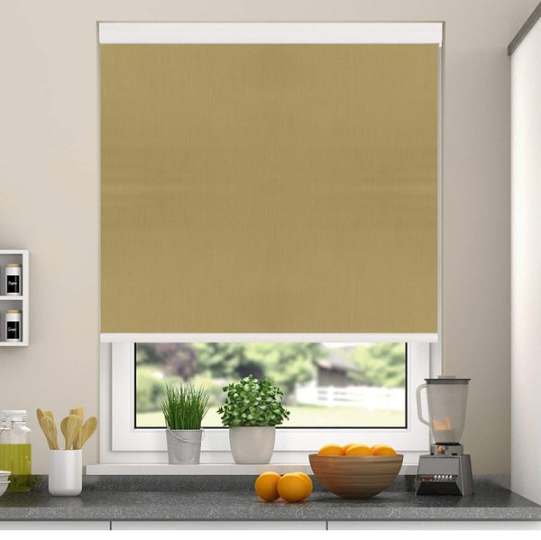 Dark Garnet Tulle Sheer Roller Blind