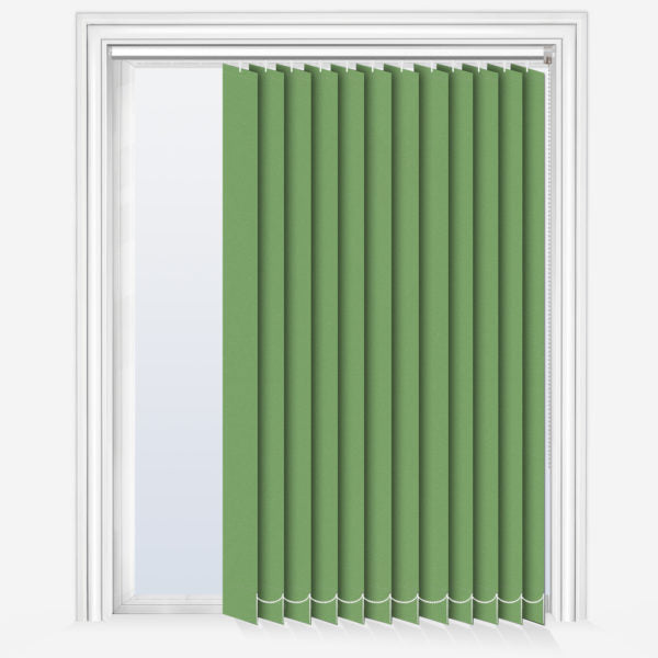 Glittered Lime Green Vertical Blind