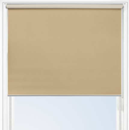 Plain Beige Roller Blind