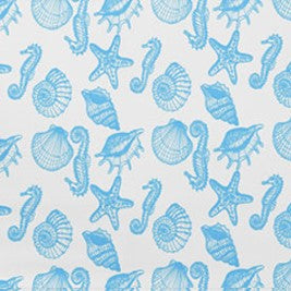 Blue Sea Shells Roller Blind