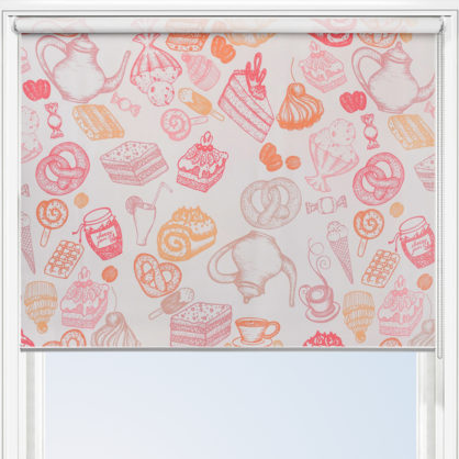 Café and Sweets Roller Blind