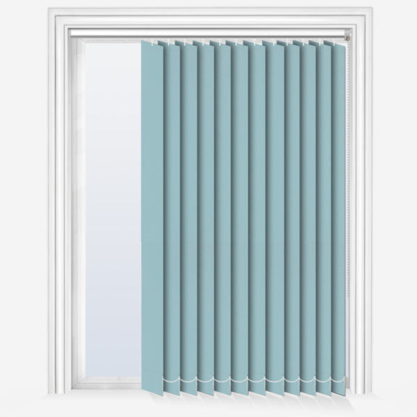 Light Sky Blue Vertical Blind